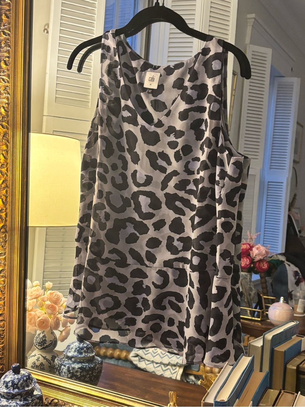 CAbi Feline Blouse with peplum detail